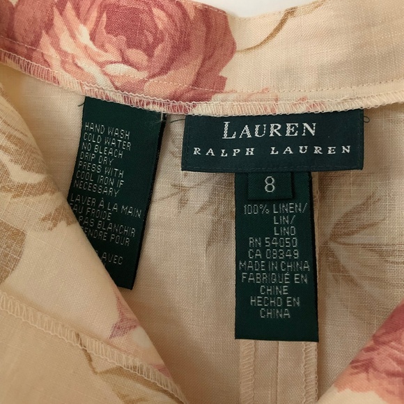 Linen skirt, Ralph Lauren - Picture 3 of 3
